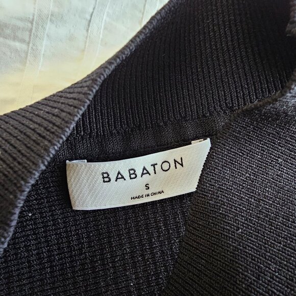 Aritzia Babaton Sculpt Knit Halter Top - 2021 - Black - Sz S - NWT - Picture 6 of 12